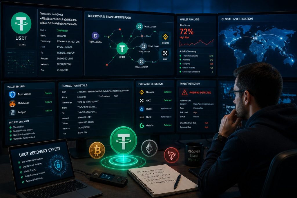 USDT recovery expert