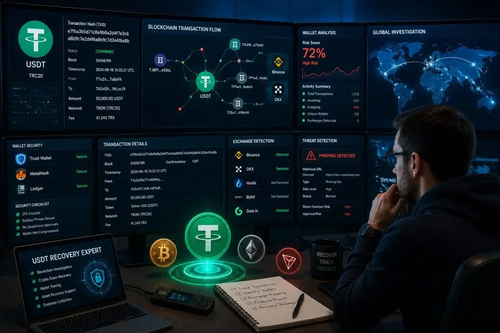 USDT recovery expert
